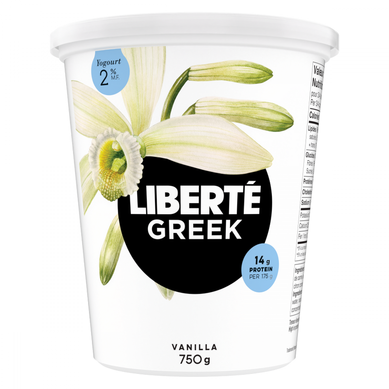 LIBERTE 2% GREEK VANILLA YOG [750 G]