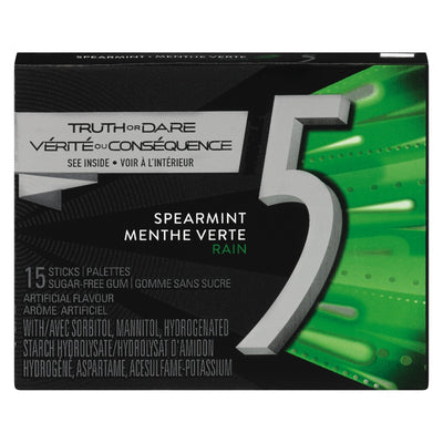 WRIGLEY 5 SPEARMINT GUM [15 PK]