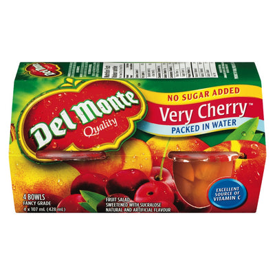 DELMONTE VERY CHERRY FRUIT CUP [4 PK]