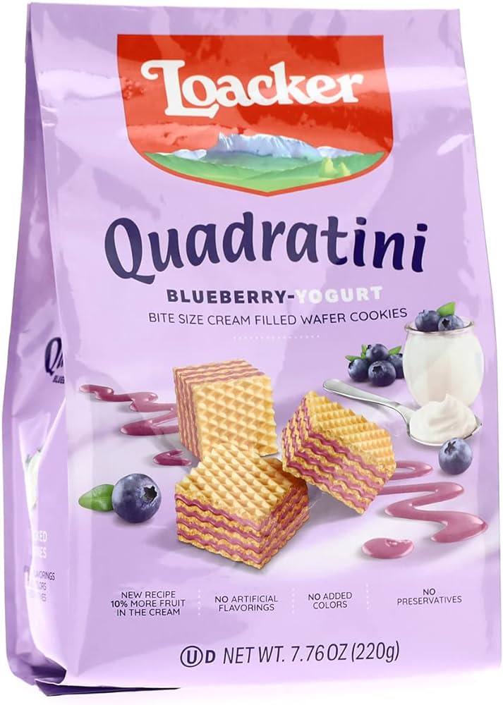 QUADRATINI BLUEBERRY WAFER [250 G]