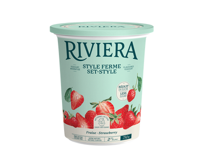 RIVIERA GREEK STRAWBERRY NSA YOGURT [750 g]
