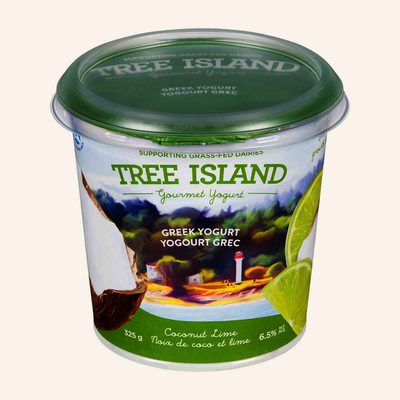 TREE ISLAND COC/LIME GREEK YOG [325 G]