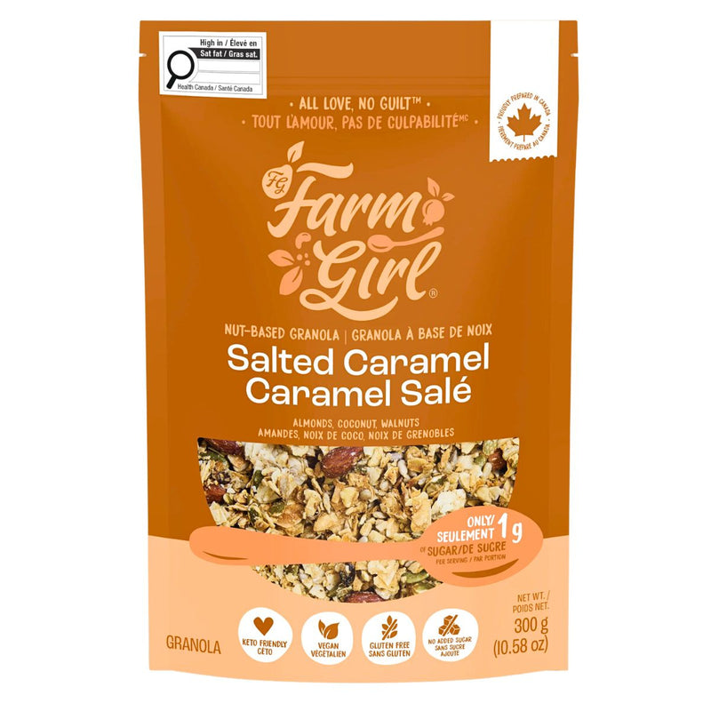 FARM GIRL SALT CARAMEL GRANOLA [300 g]
