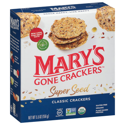 MARYS ORG SUPER SEED CRACKERS [155 G]