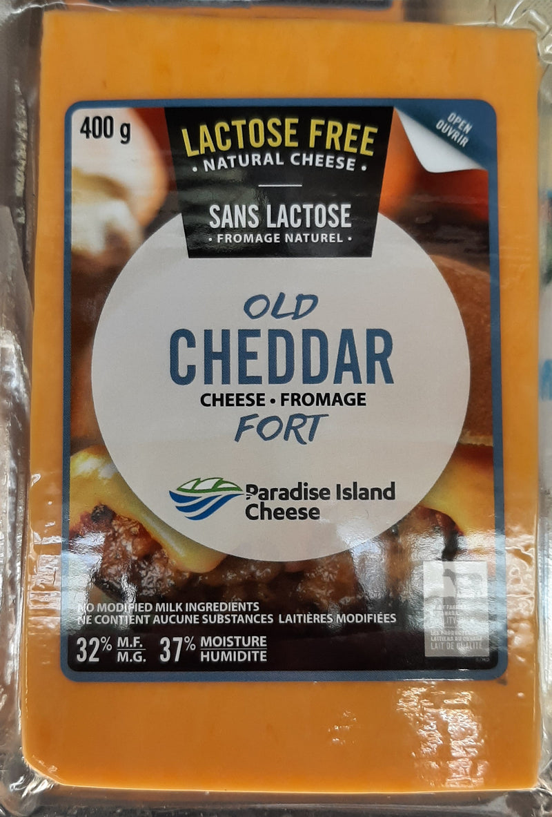 PARADISE LACTOSE-FREE OLD CHED [400 G]