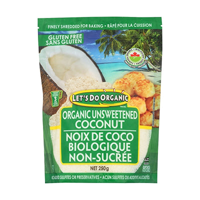 LDO ORGANIC SHREDDED COCONUT [250 G]