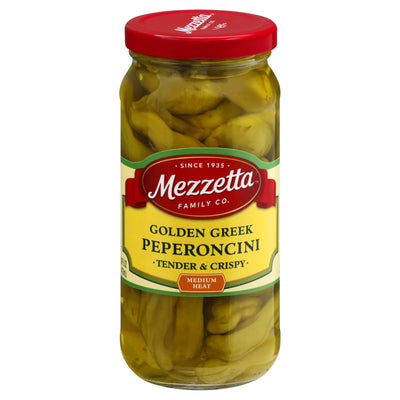 MEZZETTA GOLD GREEK PEPERONCIN [375 ML]