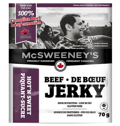 MCSWEENEY BEEF JERKY HOT SWEET [70 G]