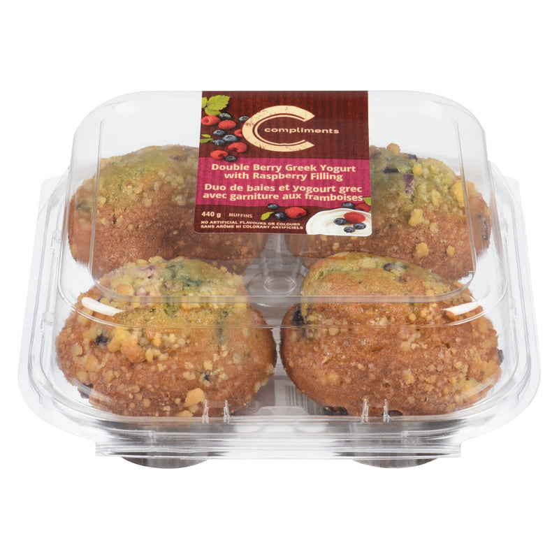 COMPLIMENTS 4 PACK MUFFINS [440 G]
