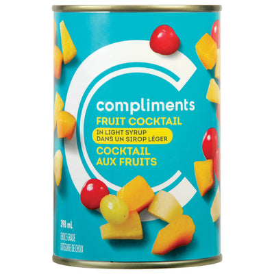 COMPLIMENTS FRUIT COCKTAIL SYR [398 ML]