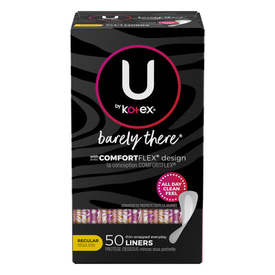 U BY KOTEX BARELY THERE LINERS [50 s]