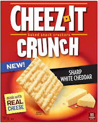 CHEEZ-IT SHARP WHITE CHEDDAR [191 g]
