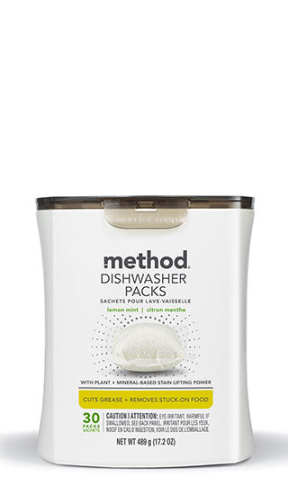 METHOD DISHWASHER PKS LEMON [30 pcs]