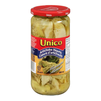 UNICO ARTICHOKE HEARTS [680 ML]