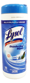 LYSOL DISINFECT WIPES SPRING [35 PK]