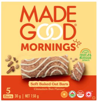 MADE GOOD CINNAMON BUN BARS [120 g]