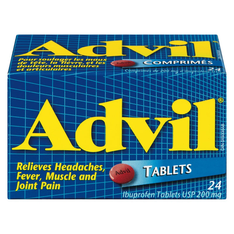 ADVIL IBUPROFEN TABLETS [1 24 S]
