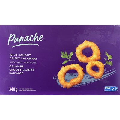PANACHE WILD UNCOOKED CALAMARI [340 G]
