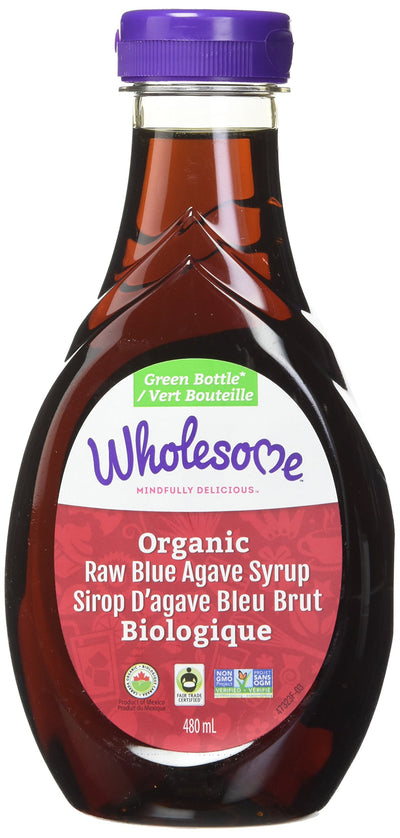 WHOLESOME RAW BLUE AGAVE SYRUP [480 ML]