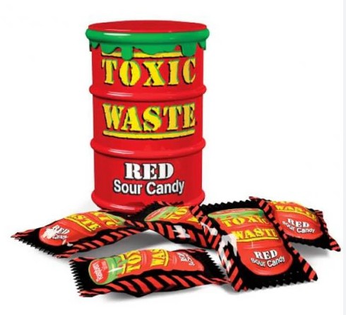 TOXIC WASTE RED CANDY [42 g]