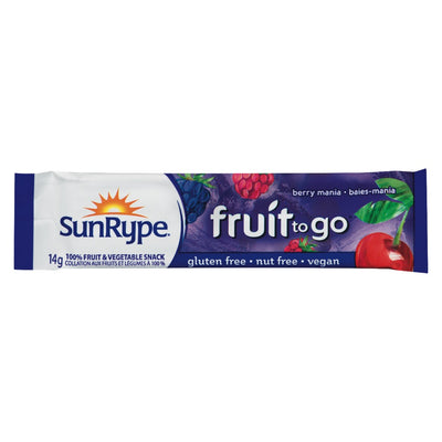 SUNRYPE FRUIT TO GO BERRY MAN. [14 G]