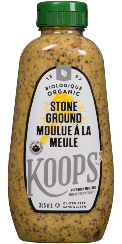 KOOPS ORG STONE GROUND MUSTARD [325 g]