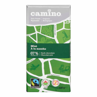 COCOA CAMINO MINT CHOC BAR [100 G]