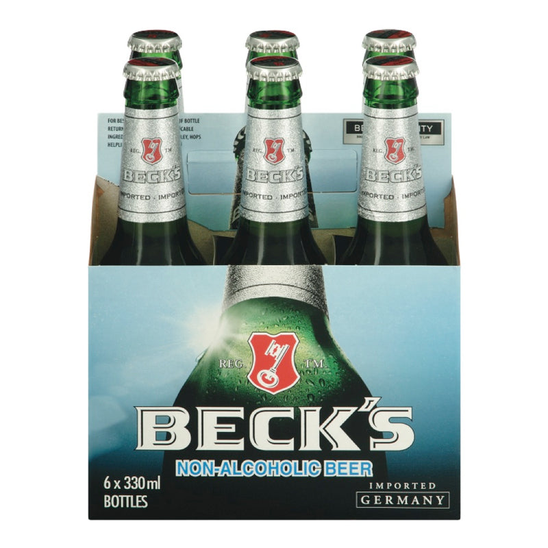 BECKS NON ALCOHOLIC BEER [6 pkg]
