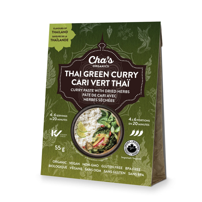 CHAS ORG THAI GREEN CURRY [55 g]