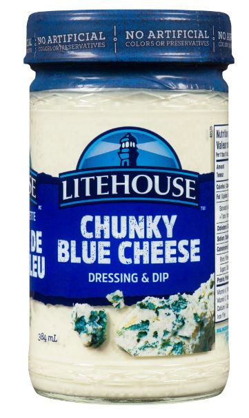 LITEHOUSE BLUE CHEESE DRESSING [384 ML]
