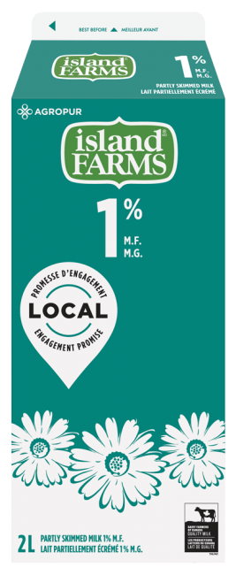 ISLAND FARMS 1% MILK [2 L]