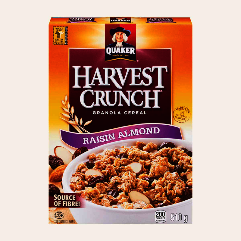QUAKER HARVEST CRUNCH RAISIN [510 G]