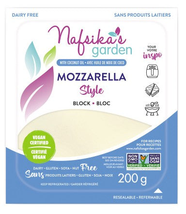 NAFSIKA VEGAN MOZZA SHREDS [200 GR]