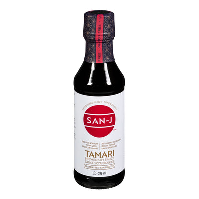 SAN-J LOW/SOD GF TAMARI SAUCE [296 ML]