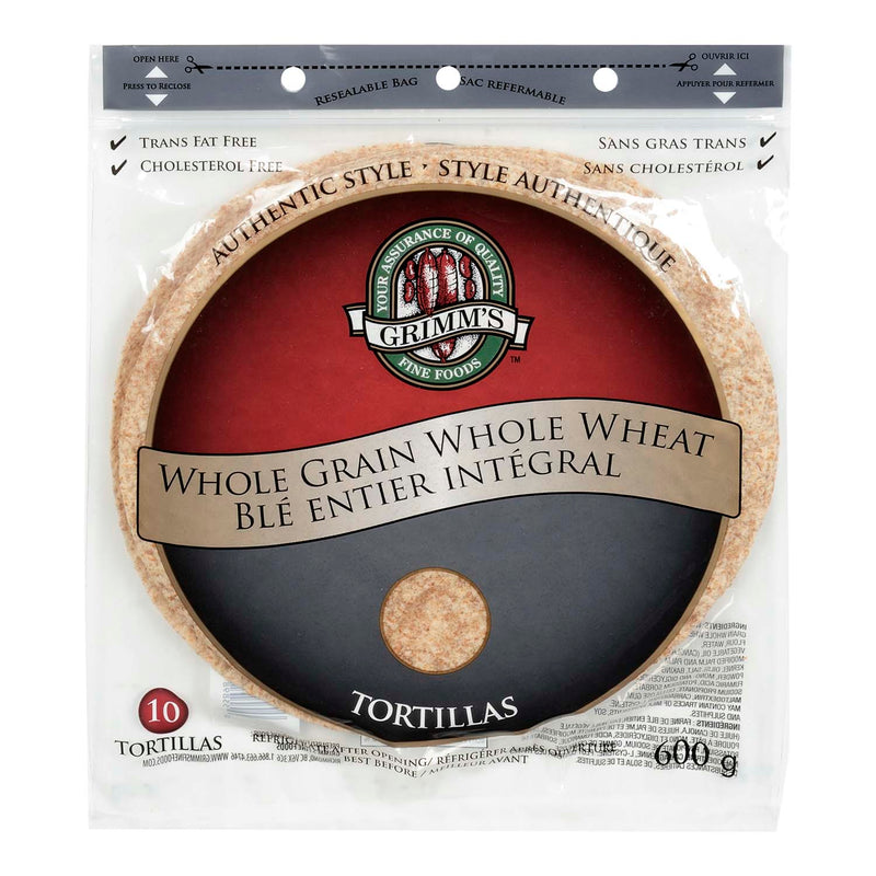 GRIMMS WHOLE WHEAT TORTILLIA [600 G]