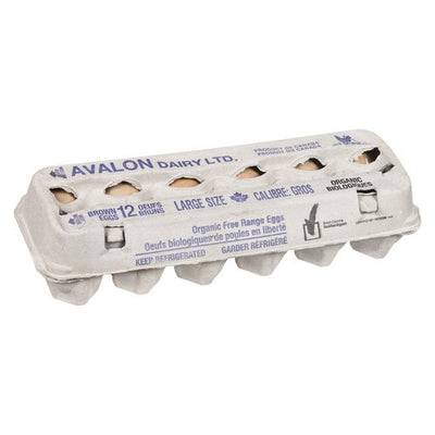 AVALON LARGE ORGANIC EGGS [1 DOZ]