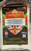 COOMBE CASTLE CHEESE Wensleydale with Cranberries, 150g
