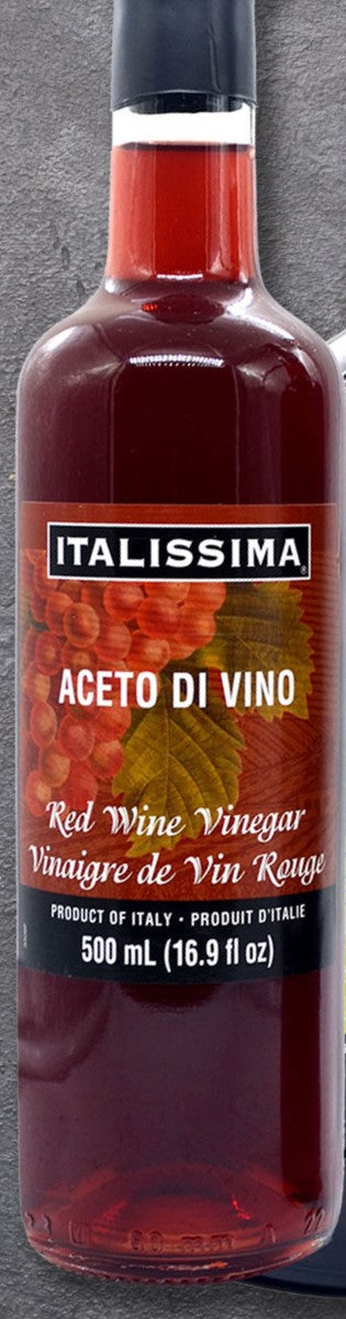 ITALISSIMA RED WINE VINEGAR [500 ML]