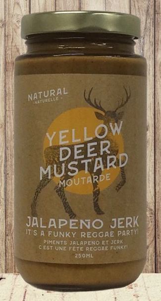 YELLOW DEER MUSTARD JALAPENO [250 ML]