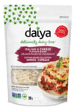 DAIYA ITALIAN 4 CHEESE SHRED 200 G