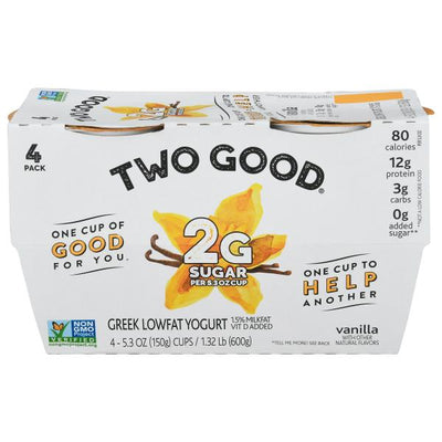 TWO GOOD GREEK YOGURT VAN [4 pkg]