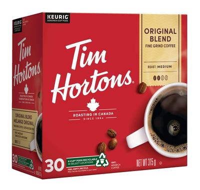 TIM HORTON'S K-CUPS Original Blend, 30pk