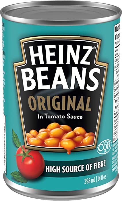 HEINZ BEANS IN TOMATO SAUCE [398 ML]