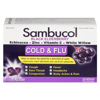 SAMBUCOL COLD & FLU [24 s]