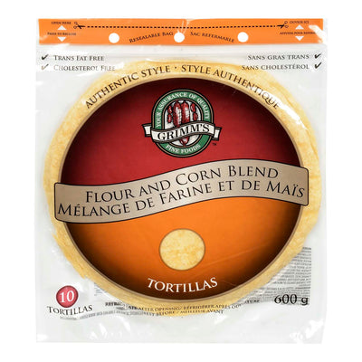 GRIMMS FLOUR & CORN  TORTILLAS [600 G]