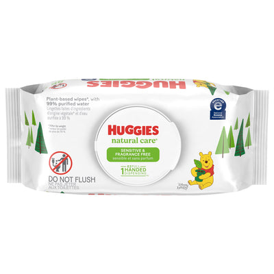 HUGGIES NATURAL UNSCENTED WIPE [56 S]