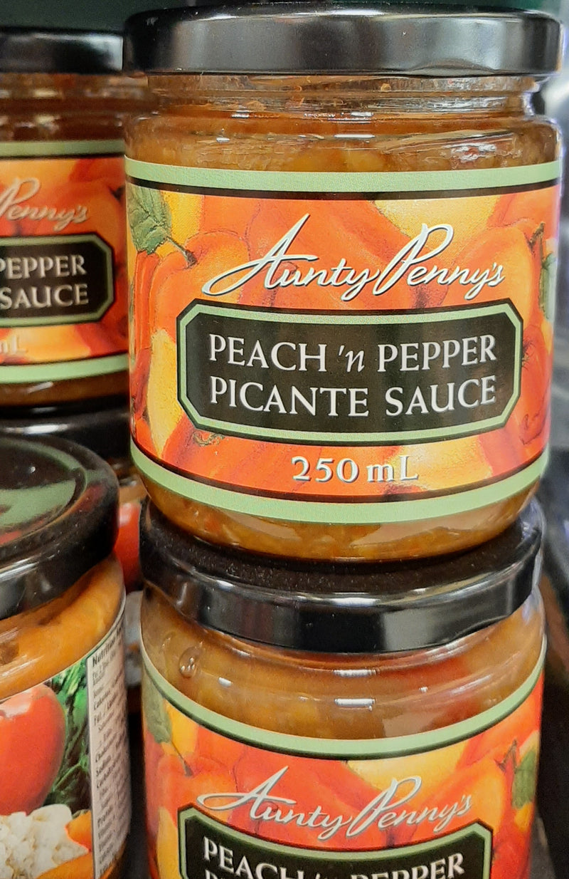 AUNTY PENNYS PEACH N PEPPER [250 ML]