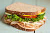HAM & CHEESE SANDWICH on WW, White, Marble Rye or Multigrain, 1 ea (Specify Bread Choice)