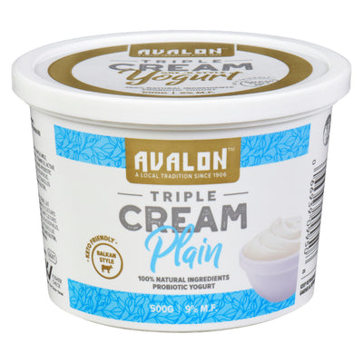 AVALON TRIPLE CREAM PLAIN YOG [500 g]