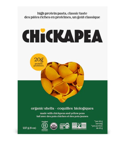 CHICKAPEA ORG PASTA SHELLS [227 G]